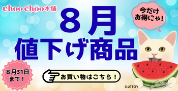 8月値下げ品