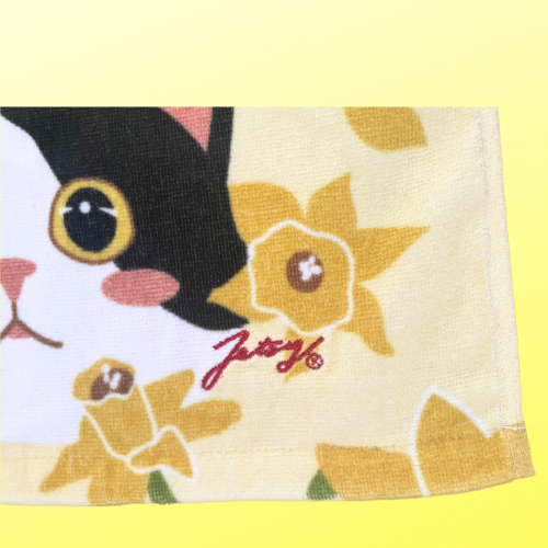 刺繍のアップ