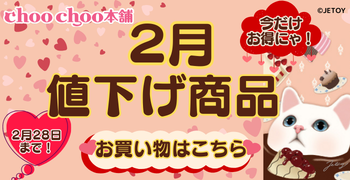 2月限定値下げ