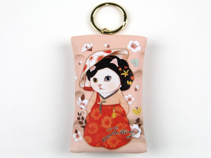 ミョンウォルに扮した白猫が<br>エレガントで美しい♪