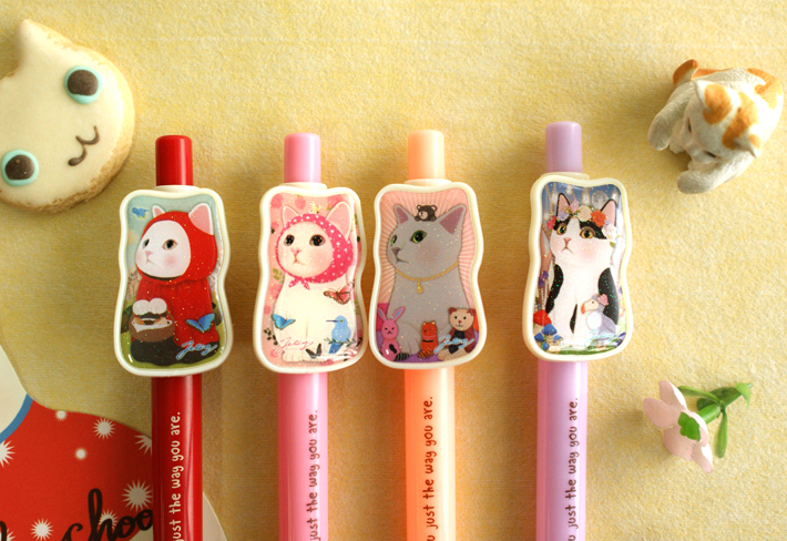 今回再販するのは「グレイ」猫ちゃんのボールペンです！<br><br>※ほかのデザインは売り切れ、廃番です。