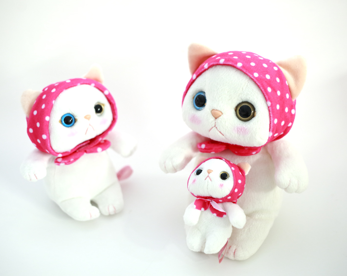 猫のぬいぐるみ 赤ずきん S｜猫グッズ・猫雑貨のchoo choo本舗