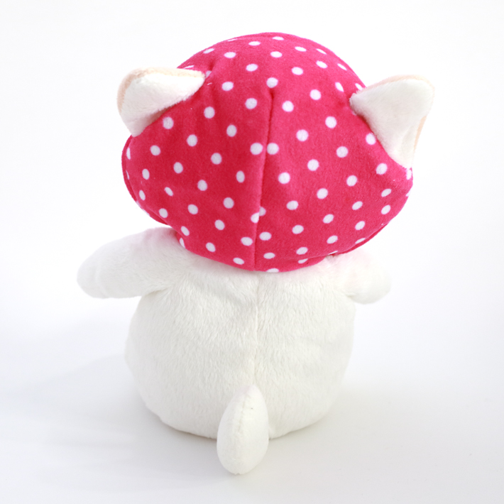 猫のぬいぐるみ ピンクずきん M｜猫グッズ・猫雑貨のchoo choo本舗