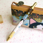 猫のオリジナルボールペン　白黒