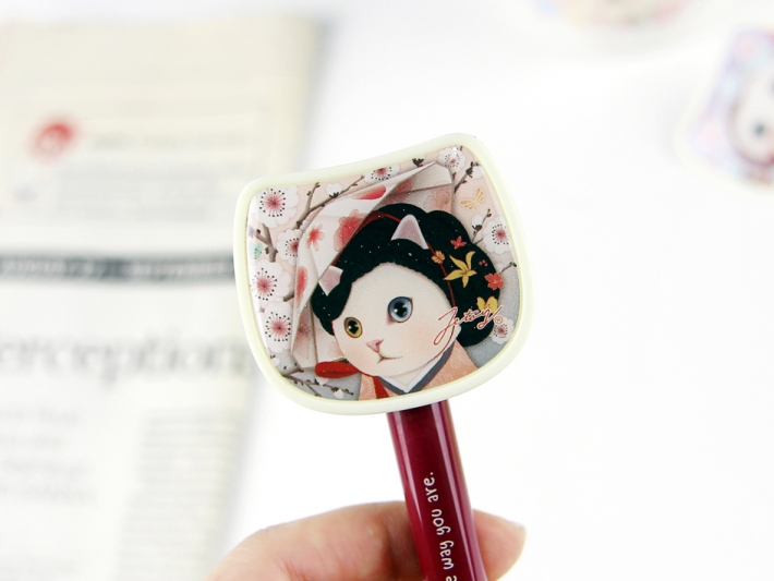 ちょっと大きなモチーフが<br>かわいらしい♪