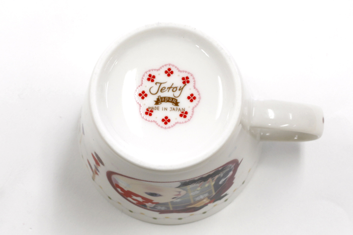 底にもかわいい絵柄が入っています。<br>「Jetoy Japan」のロゴと<br>「MADE IN JAPAN」の文字も。