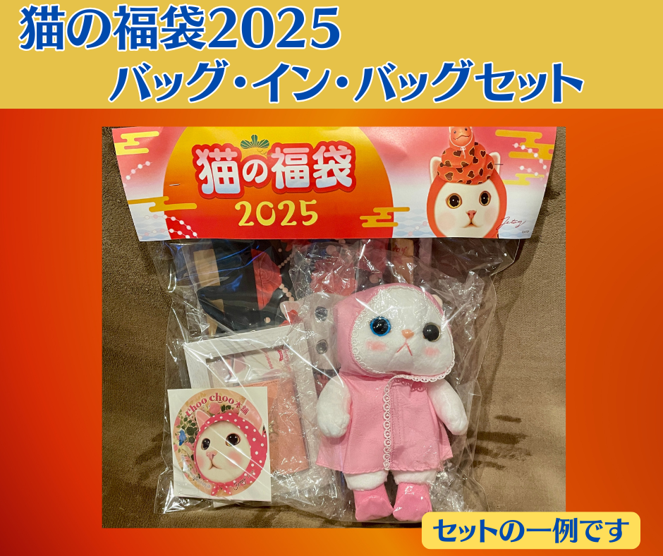 中身の一例です！どんなグッズが入っているかわくわくしちゃいますよね♪