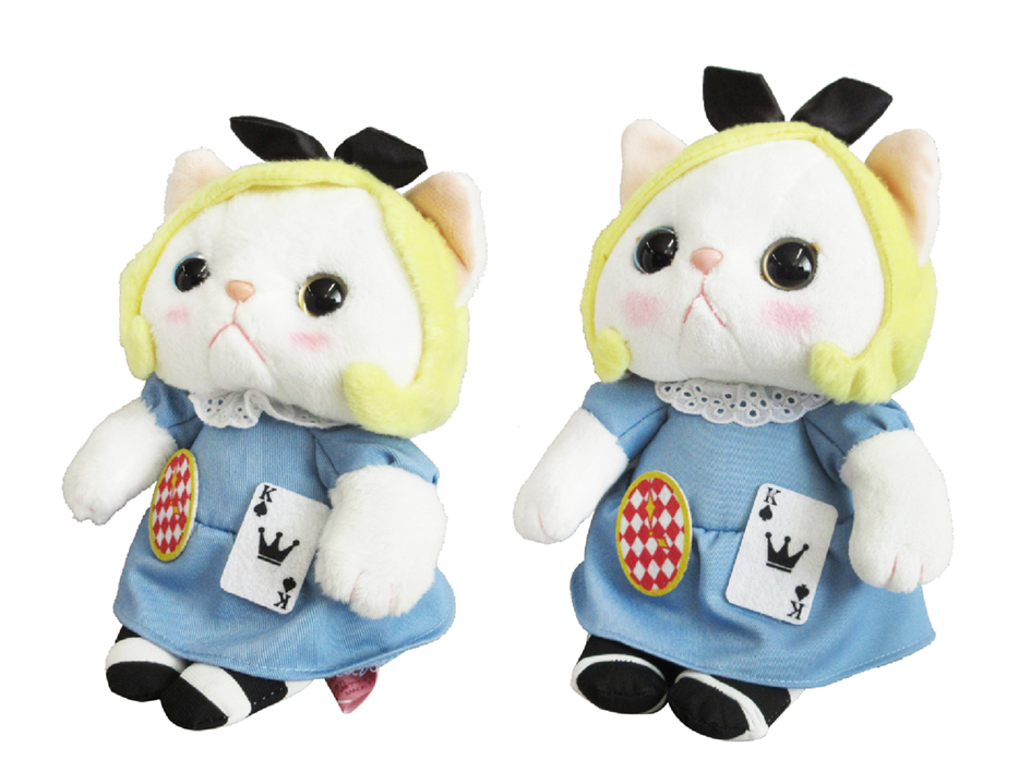 猫のぬいぐるみ アリス S 猫グッズ 猫雑貨のchoo Choo本舗