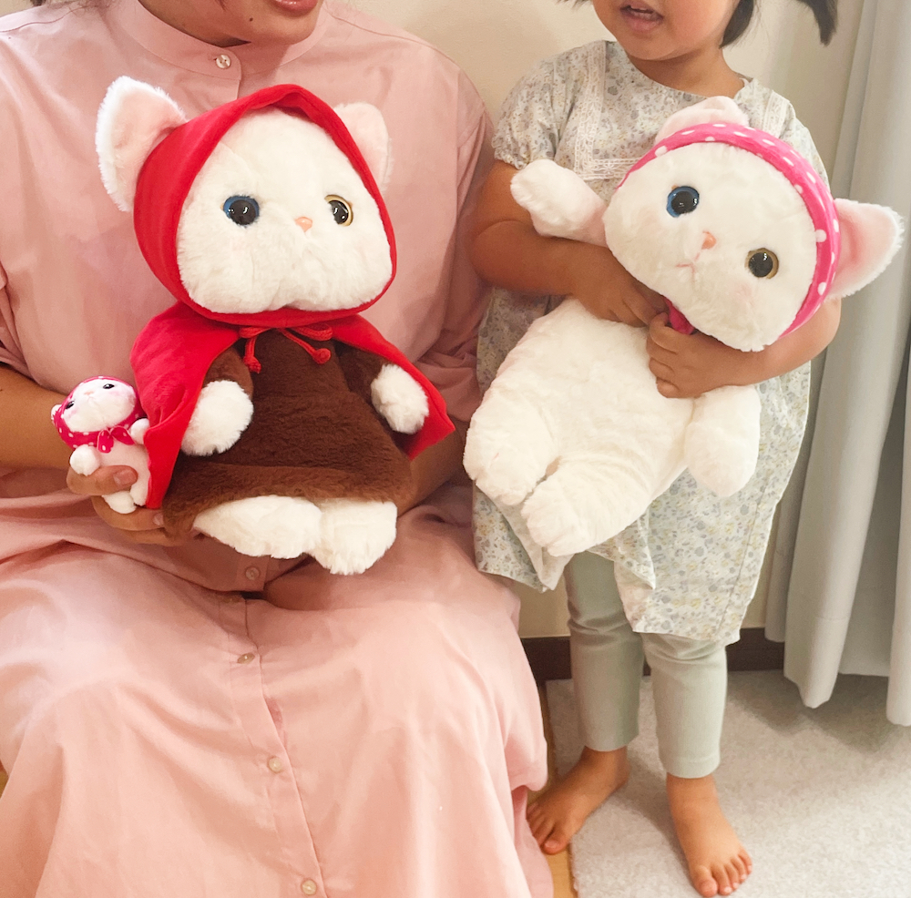 猫のぬいぐるみ L