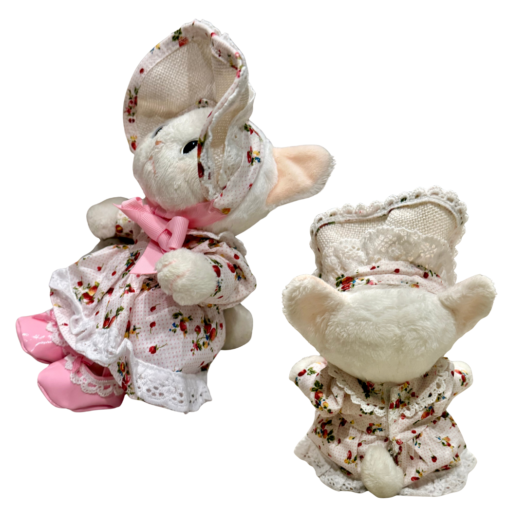 猫のコスチューム ボンネットドレス ホワイト｜猫グッズ・猫雑貨のchoo