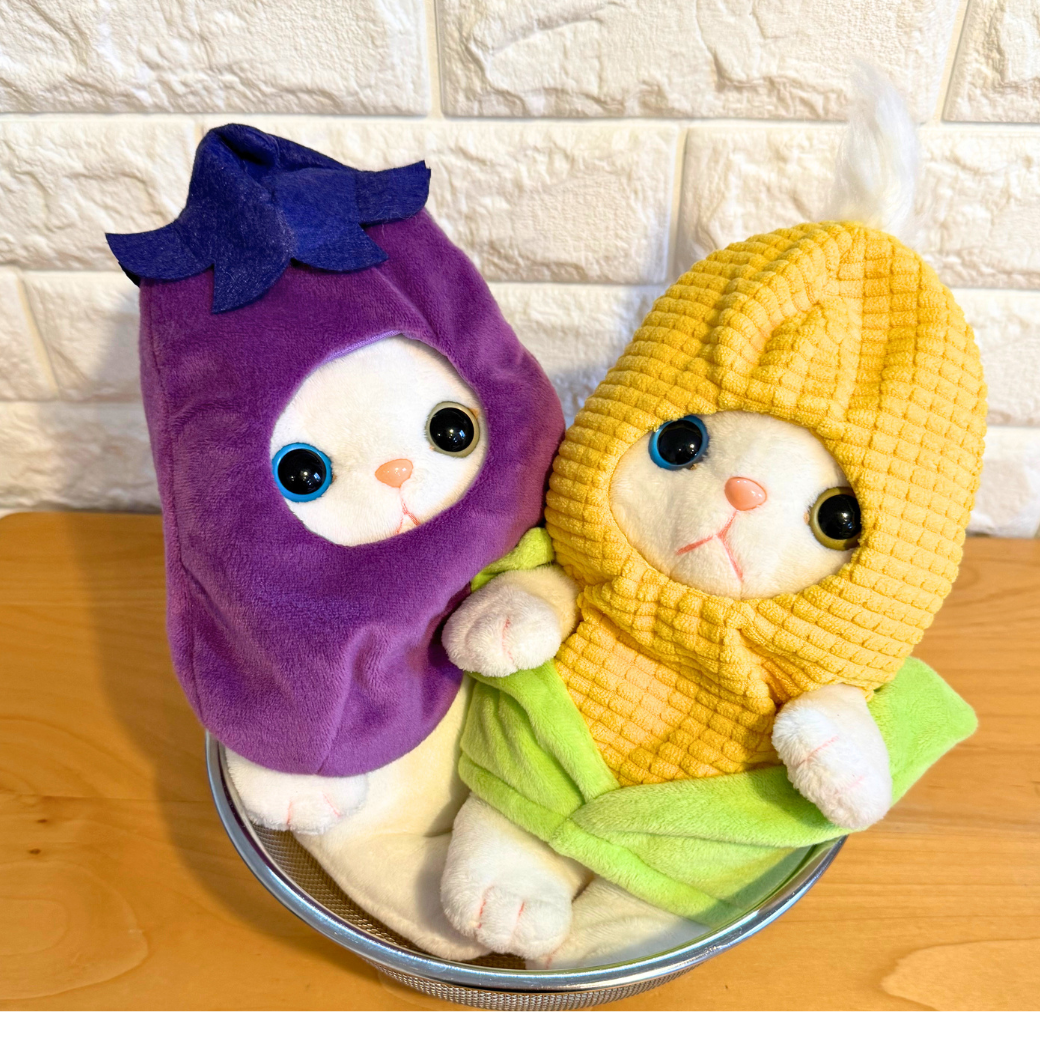 今回新登場のキュートなお野菜！<br><A Href="https://www.choochoo.jp/i/AX602">【ナス】</a>と<br>一緒に飾るのもおすすめ🍆