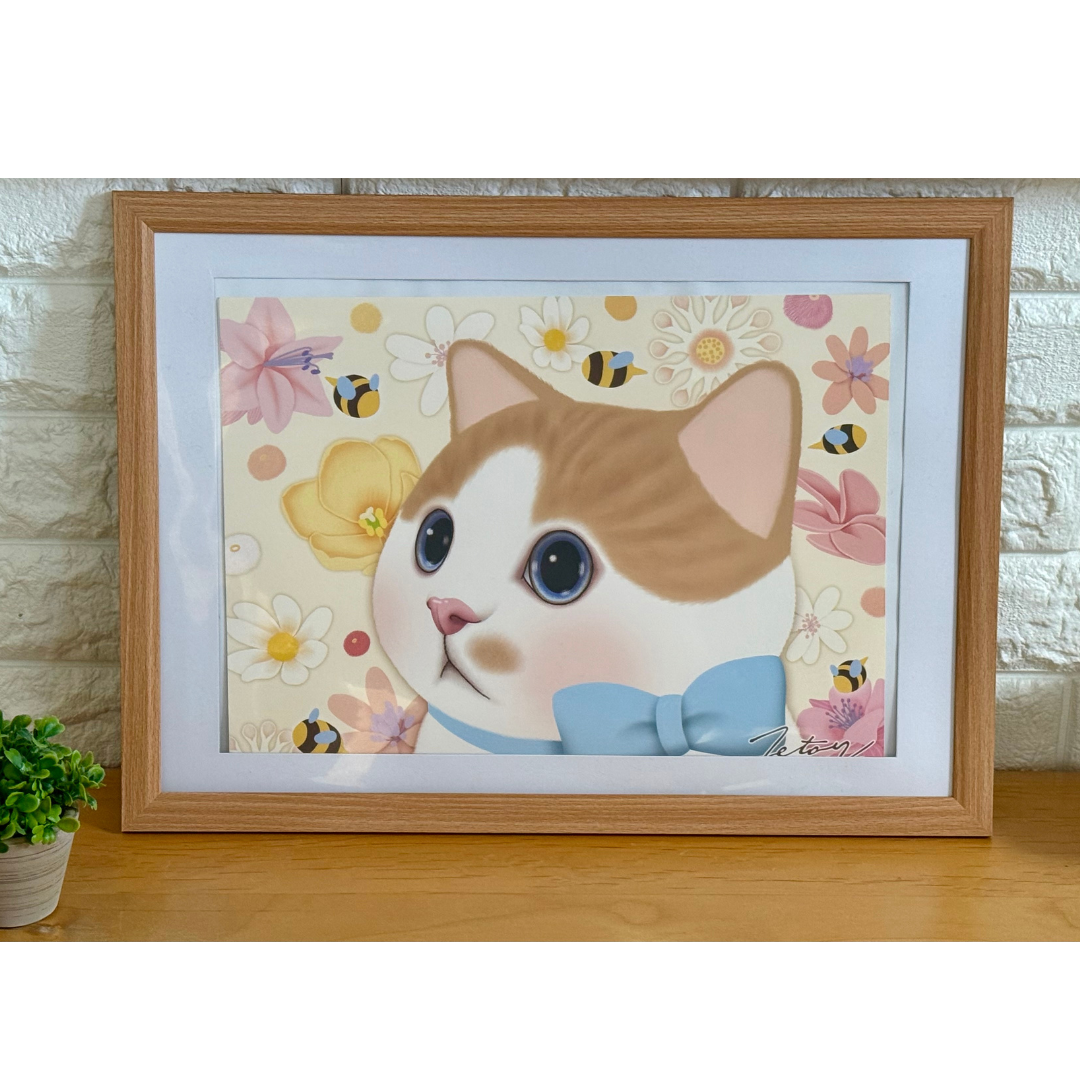 イラストを飾ったイメージ