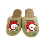 猫のスリッパ　赤ずきん