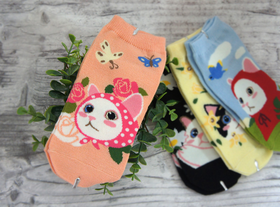 何足あっても困らない<br>かわいい靴下は<br>プレゼントにもおすすめ♪<br>※売り切れ、廃番の柄もございます。