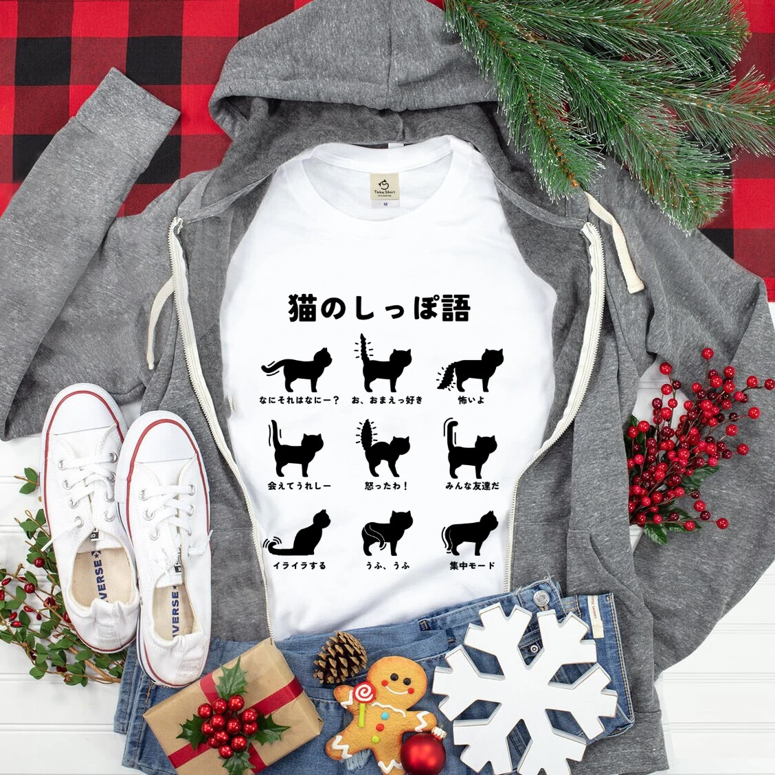 ファッションの主役になる！<br>大注目のねこTシャツです♪