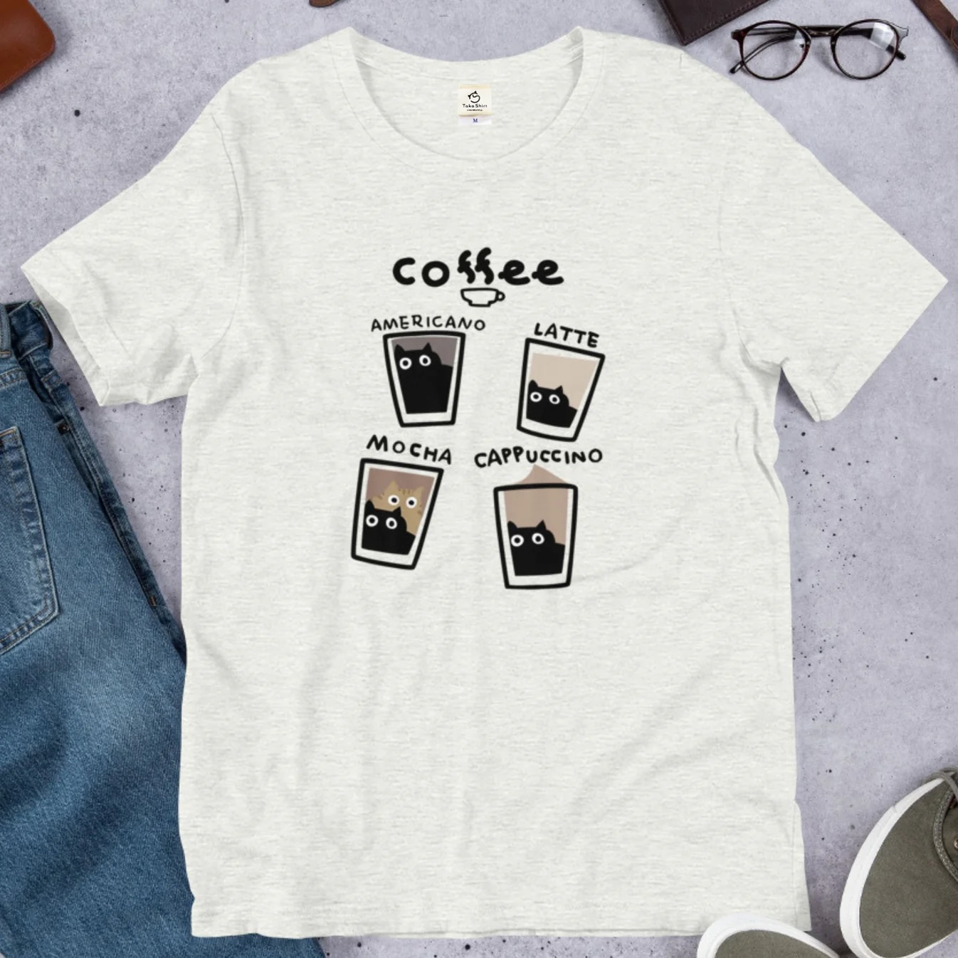 やさしい雰囲気で、<br>どんなコーデにもなじむグレー。