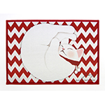 猫のインテリアマット　コスチューム