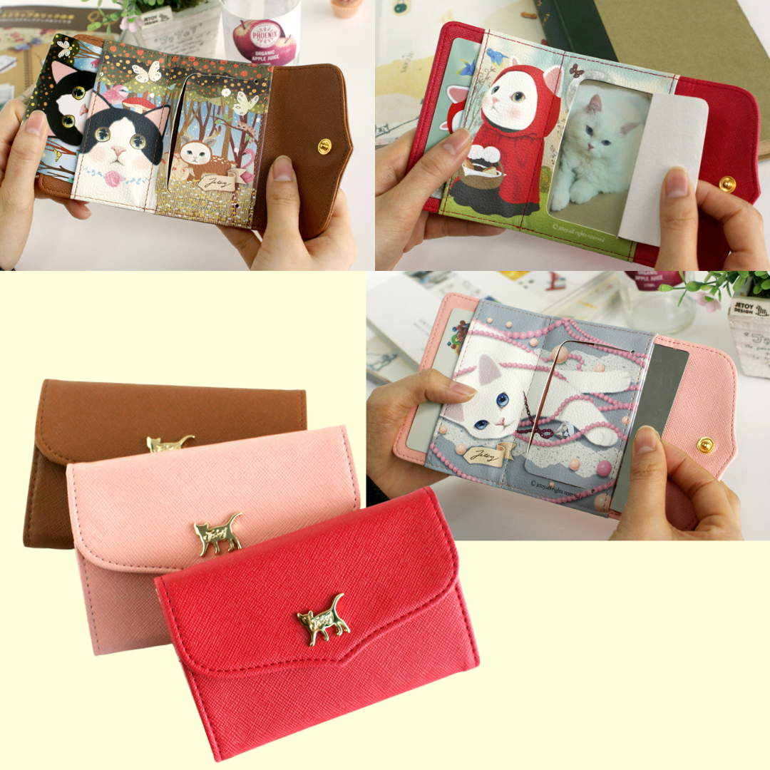 <a href="https://x.gd/jInud">「猫のミラー付きパスケース」は、<br>ほかにも💕</a><br>かわいいデザインがそろっています🎵<br>※売り切れの場合はご了承ください。