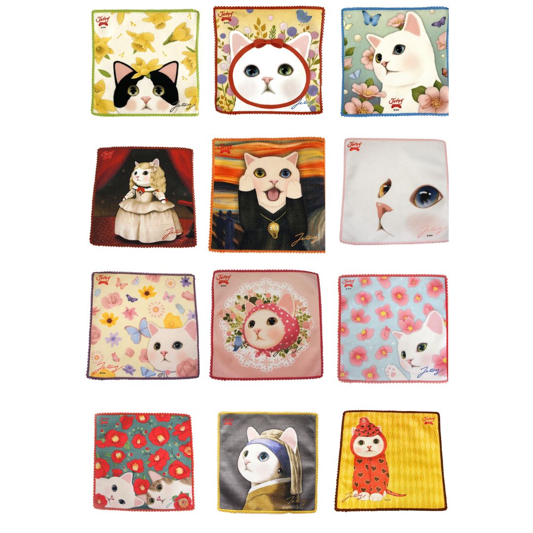 猫のタオルハンカチは<br>他にもご用意♪<br><br><a href="http://www.choochoo.jp/is/?q=%E7%8C%AB%E3%81%AE%E3%82%BF%E3%82%AA%E3%83%AB%E3%83%8F%E3%83%B3%E3%82%AB%E3%83%81&and_or=0&price_range_start=&price_range_end=&category=0&sort=1&view_type=0">★猫のタオルハンカチの<br>　他の柄もチェック♪</a><br>※売り切れ、廃番の柄もございます。