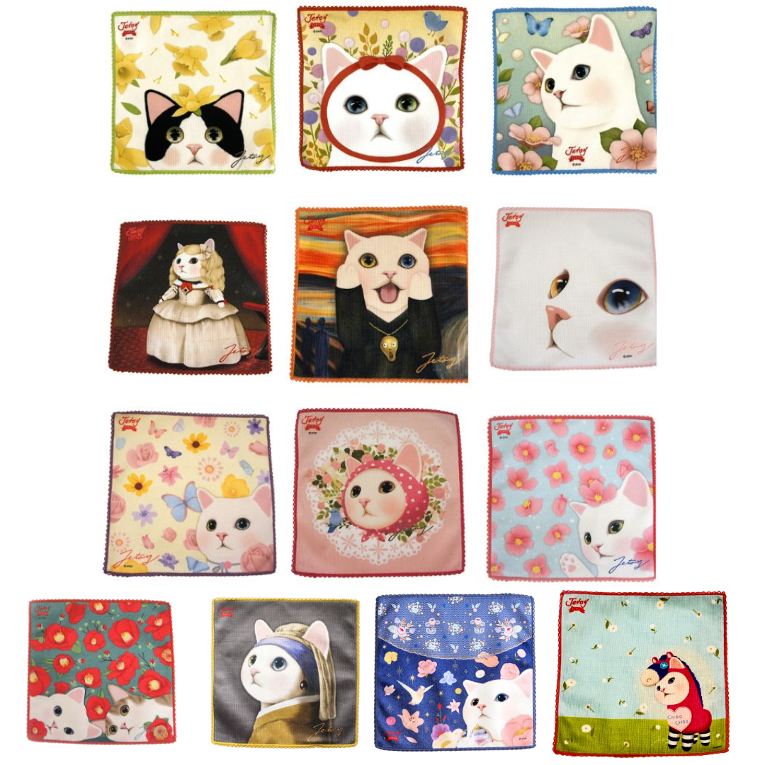 タオルハンカチは種類豊富♪<br>毎日の必需品！<br>たくさん揃えてね！<br><br><a href="http://www.choochoo.jp/is/?q=%E7%8C%AB%E3%81%AE%E3%82%BF%E3%82%AA%E3%83%AB%E3%83%8F%E3%83%B3%E3%82%AB%E3%83%81&and_or=0&price_range_start=&price_range_end=&category=0&sort=1&view_type=0">★猫のタオルハンカチの<br>　他の柄もチェック♪</a><br>※売り切れ、廃番の柄もございます。