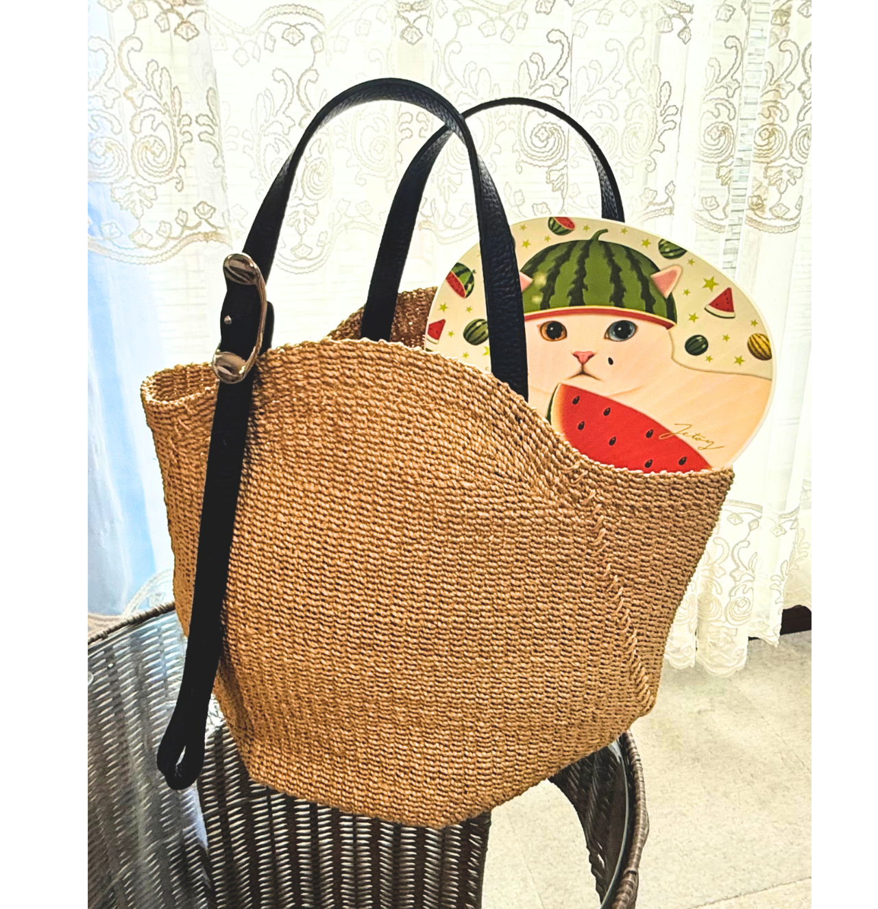 毎日のバッグに忍ばせて<br>暑い季節も涼しくかわいく過ごせそう♪