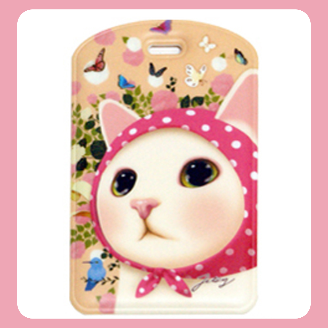 choo chooと言えばの「ピンクずきん」の<br>かわいすぎるネームタグです！